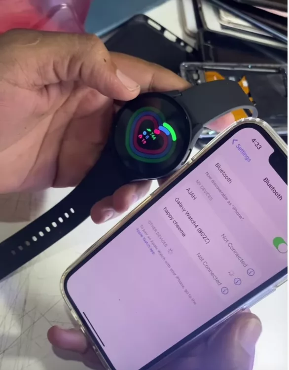 Samsung watch 5 connect to iPhone