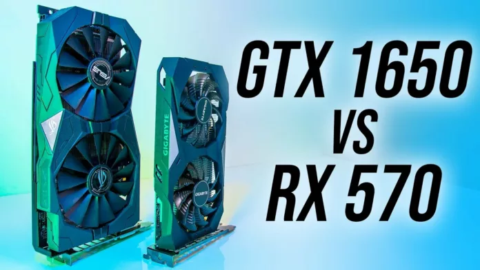 RX 570 vs gtx 1650