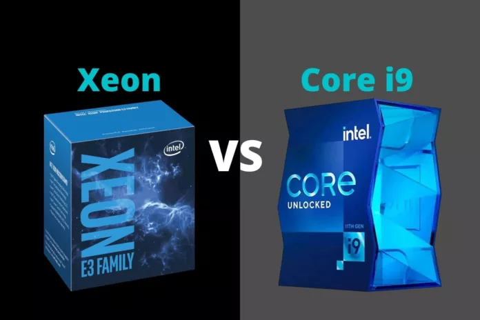 Intel-Xeon-vs-i9