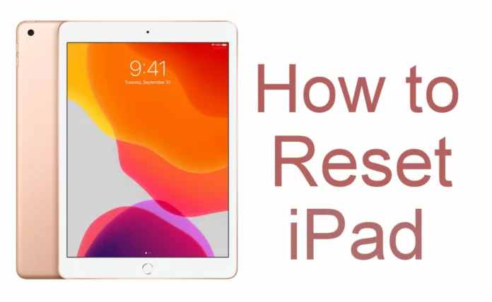 How to Hard Reset or Restart an iPad 