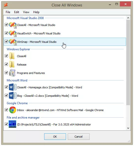 How to Close All Windows Apps with a Single Click ?